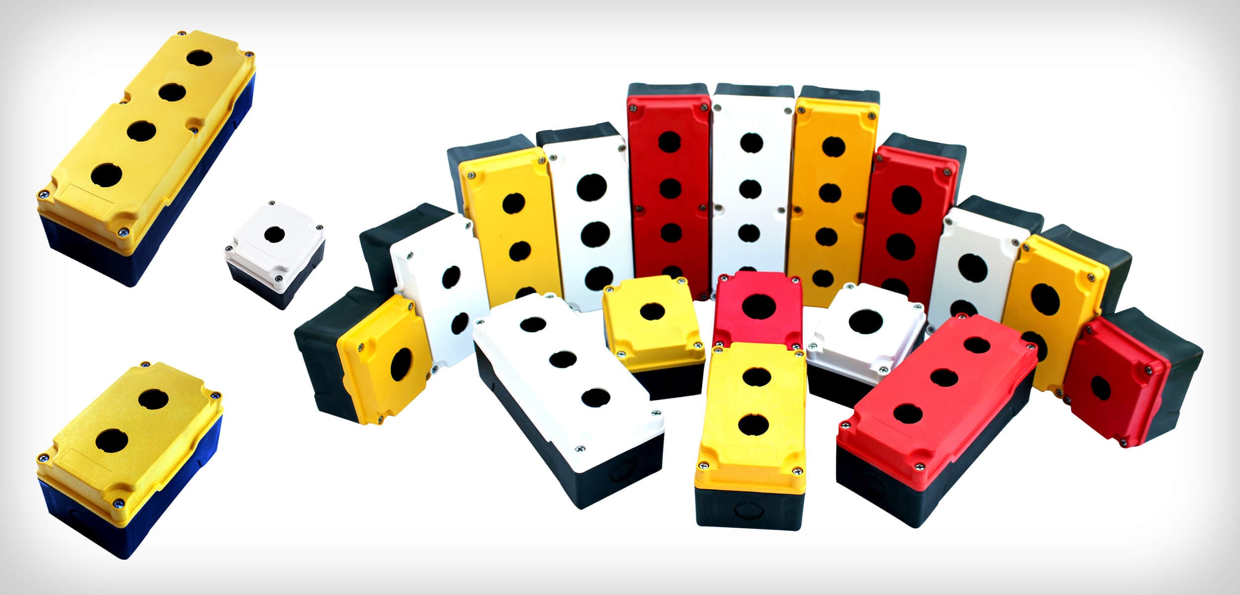 Plastic Push Button Box